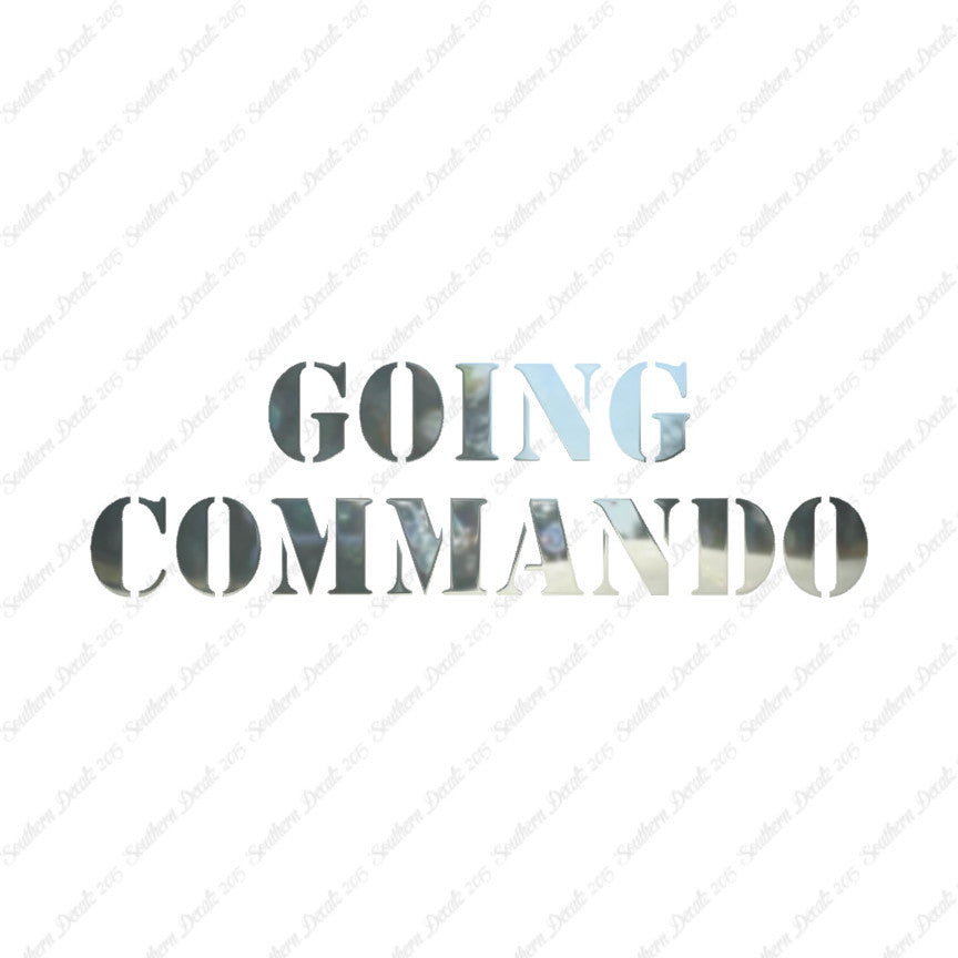 Going Commando