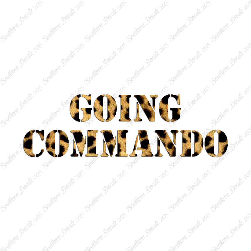 Going Commando