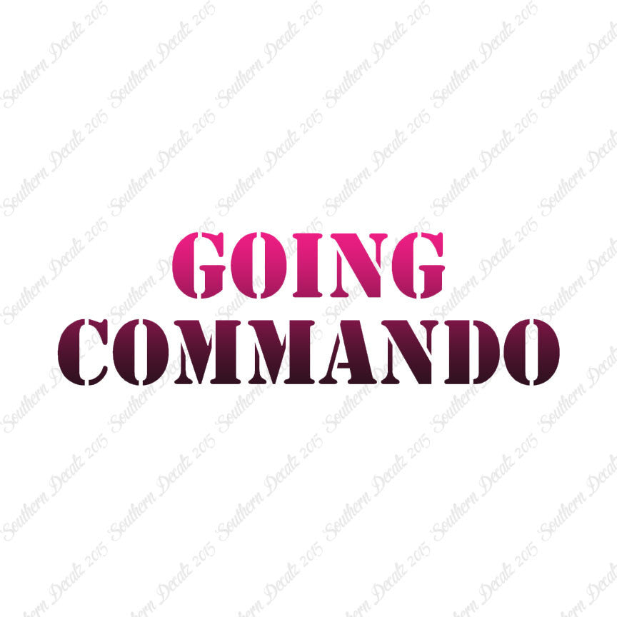 Going Commando