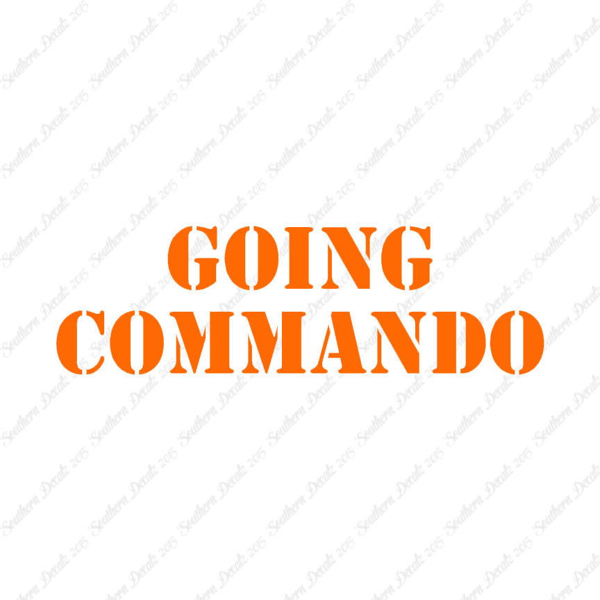 Going Commando