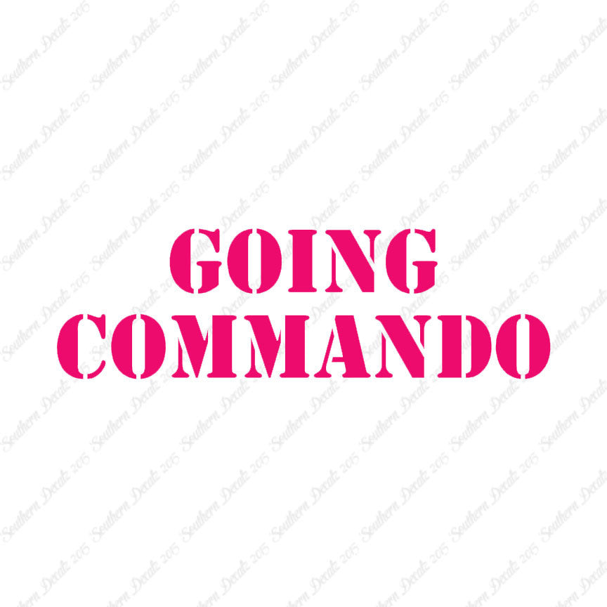 Going Commando