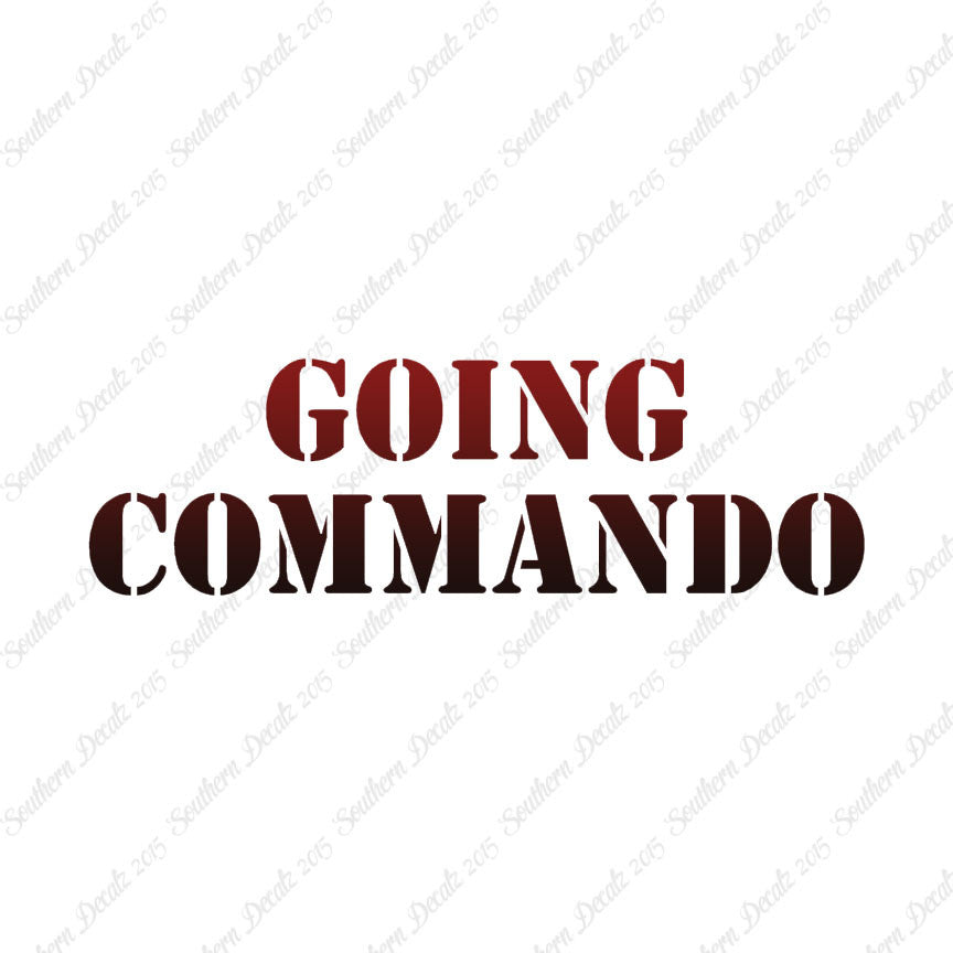 Going Commando