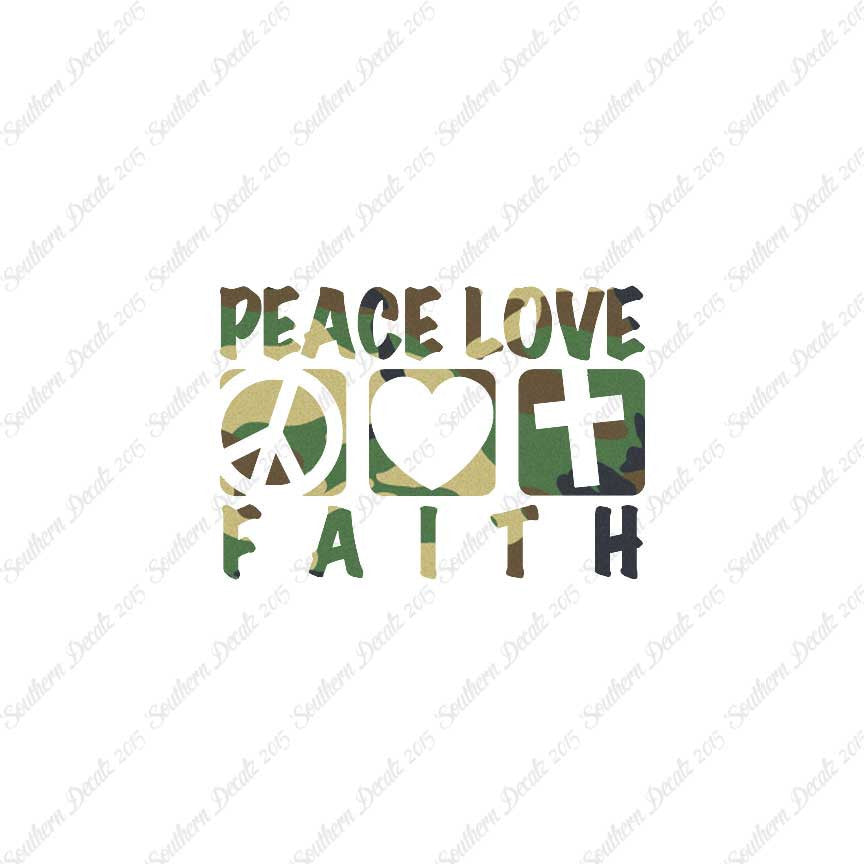 Peace Love Faith Religion