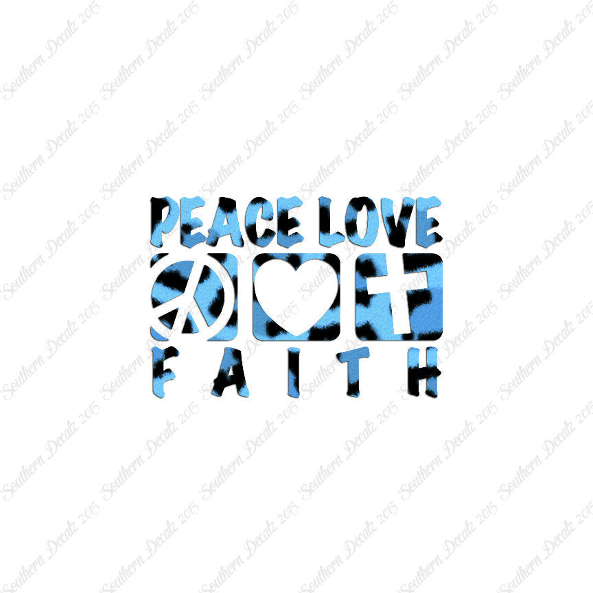 Peace Love Faith Religion
