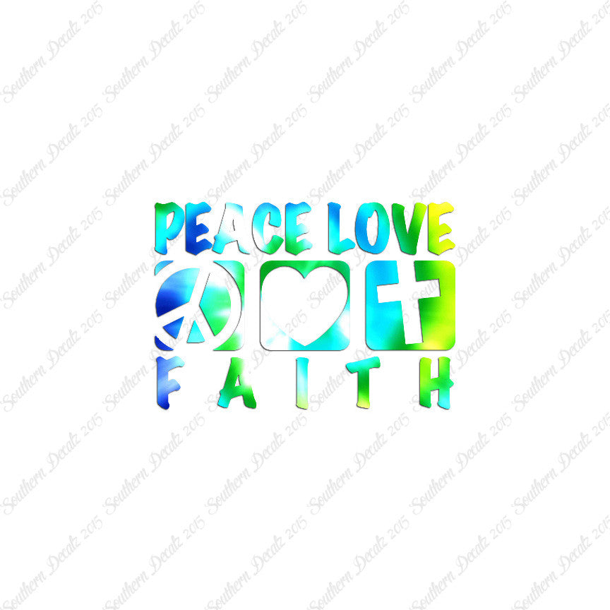 Peace Love Faith Religion
