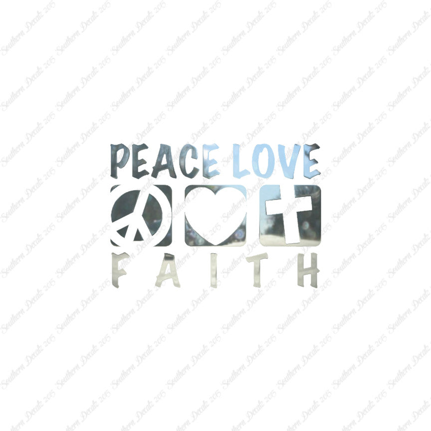 Peace Love Faith Religion
