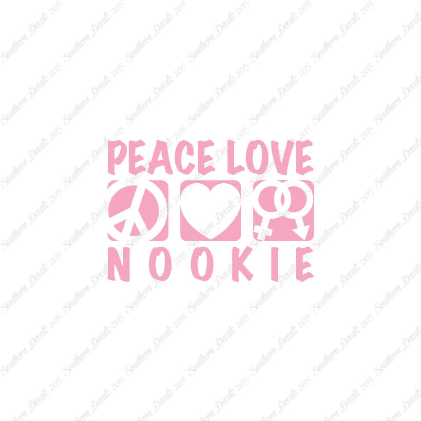 Peace Love Nookie