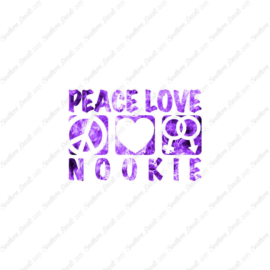 Peace Love Nookie