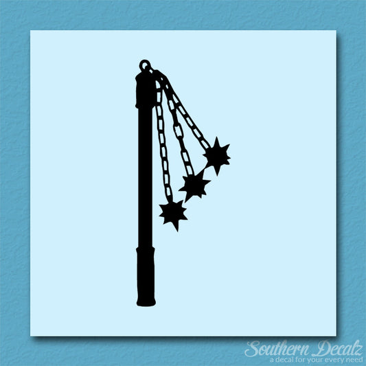 Tri Headed Flail Medieval Mace