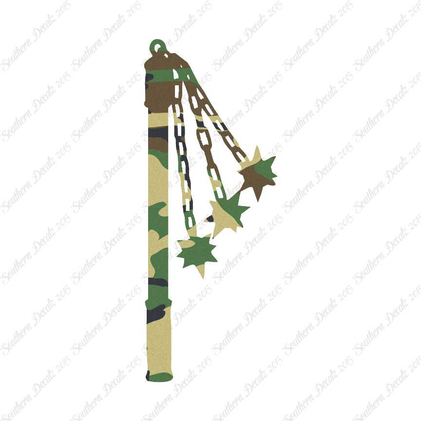Tri Headed Flail Medieval Mace