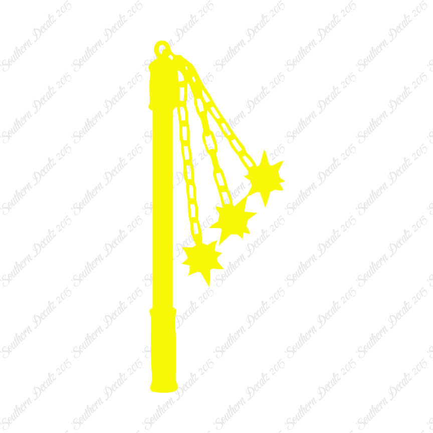 Tri Headed Flail Medieval Mace