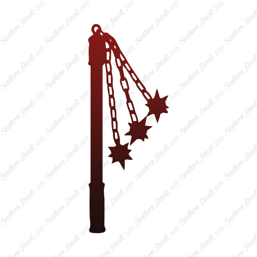 Tri Headed Flail Medieval Mace