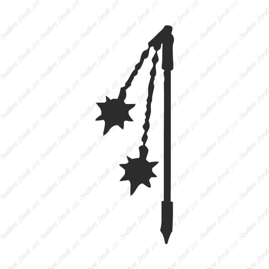 Two Headed Flail Medieval Mace
