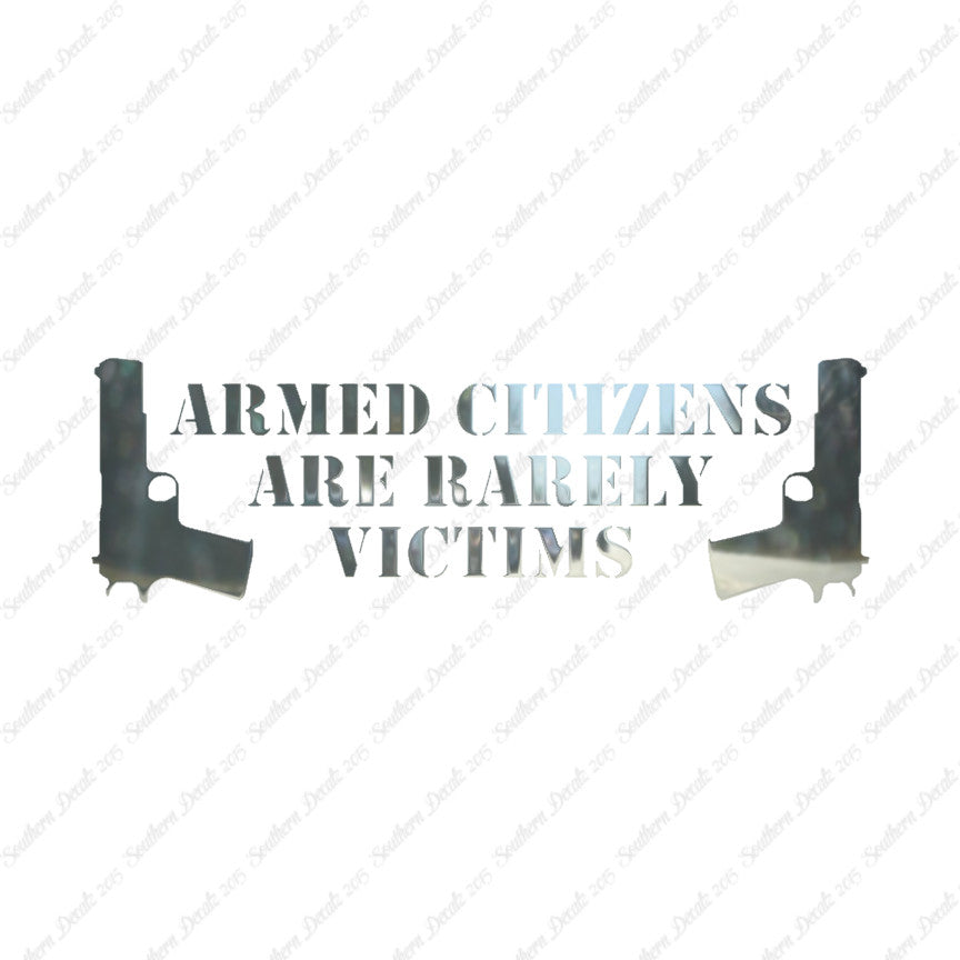 Armed Citizens Rarely Victims Gun