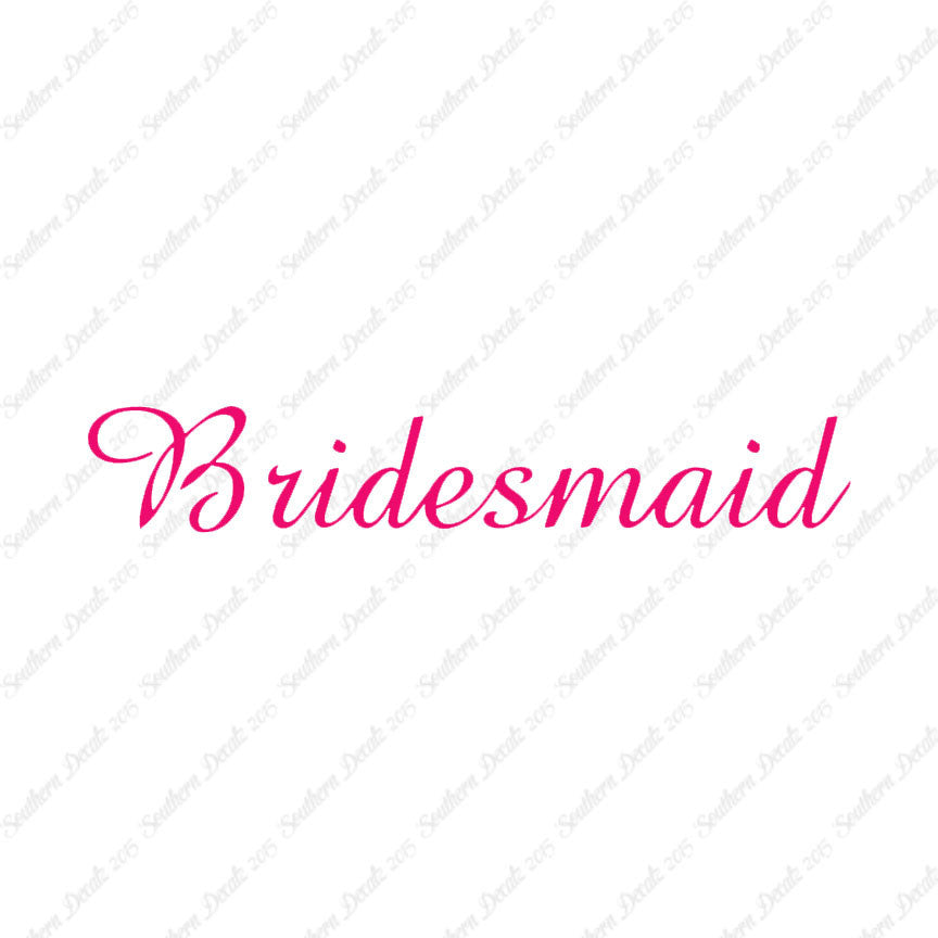 Bridesmaid