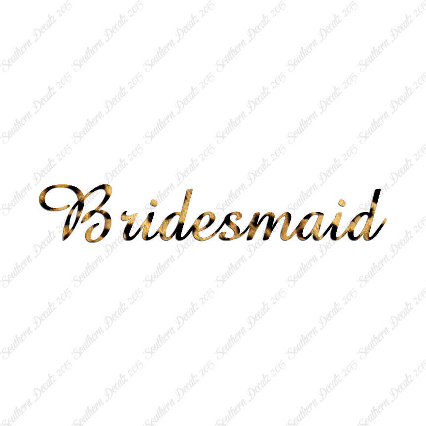 Bridesmaid
