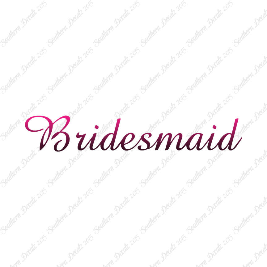 Bridesmaid