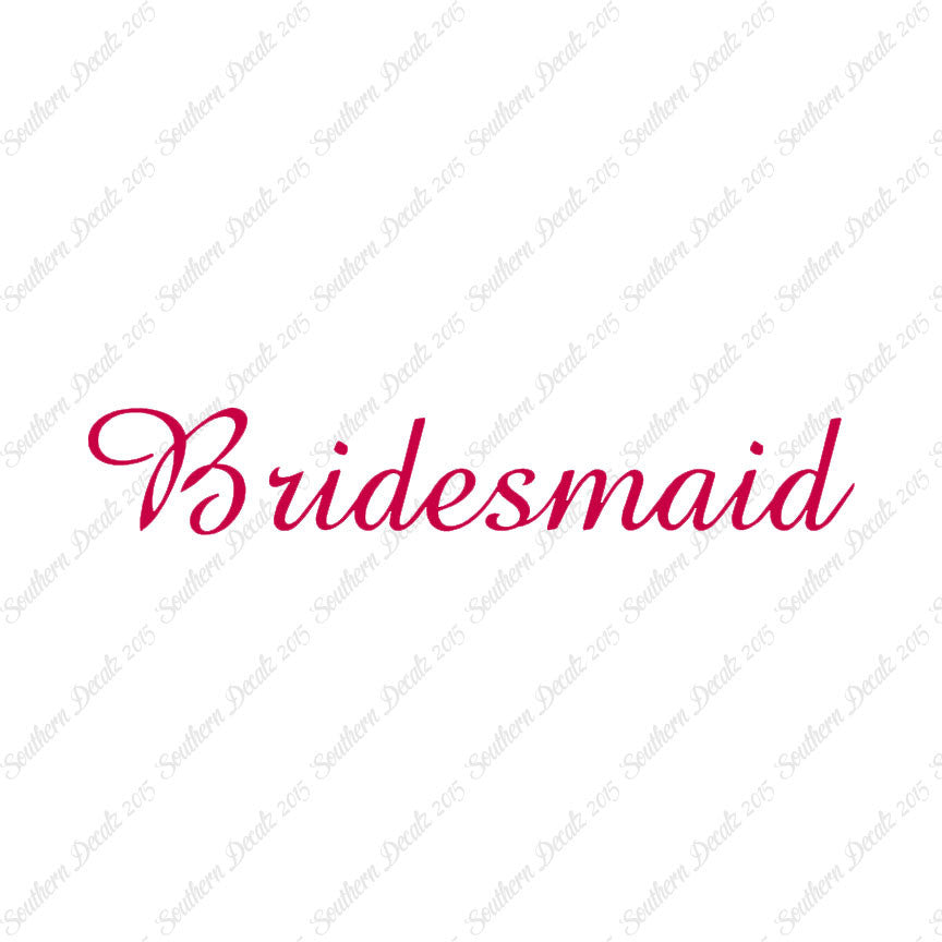 Bridesmaid