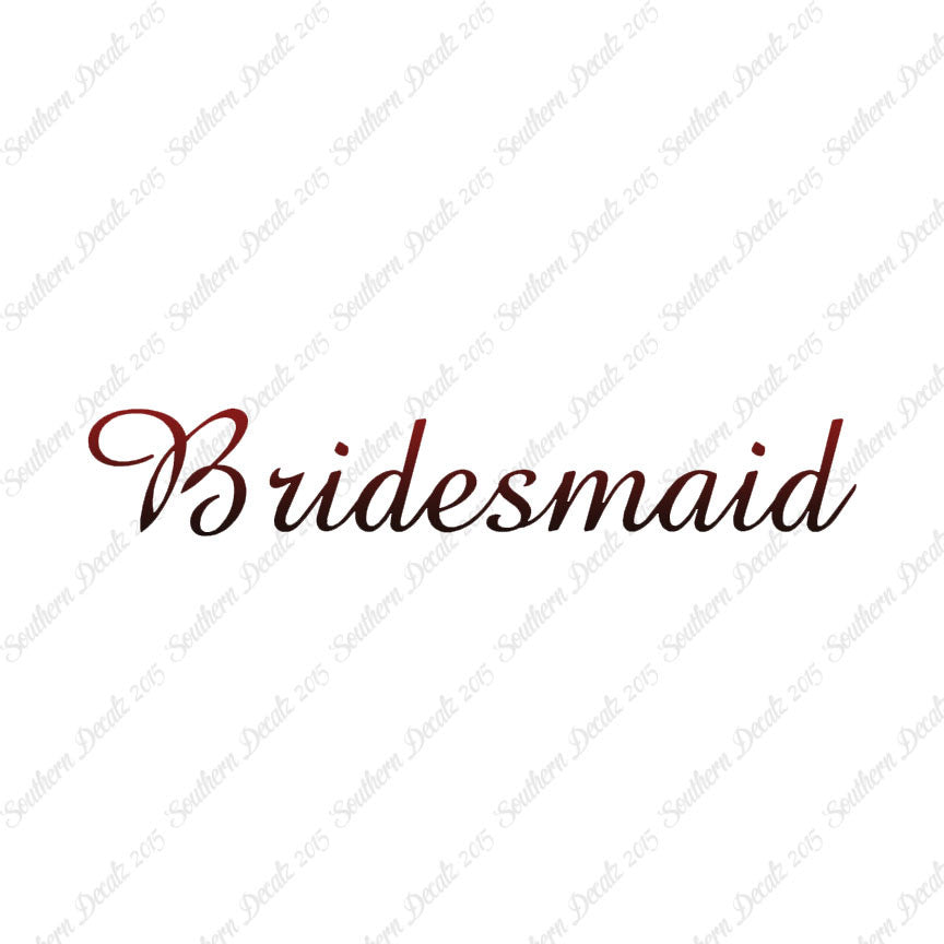 Bridesmaid