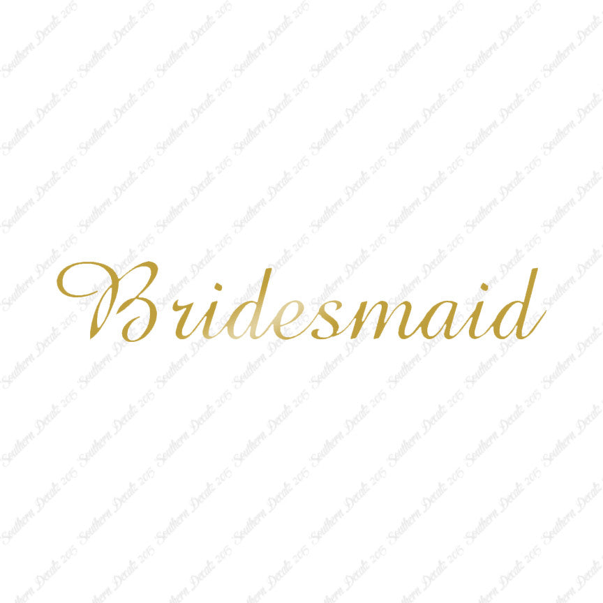 Bridesmaid