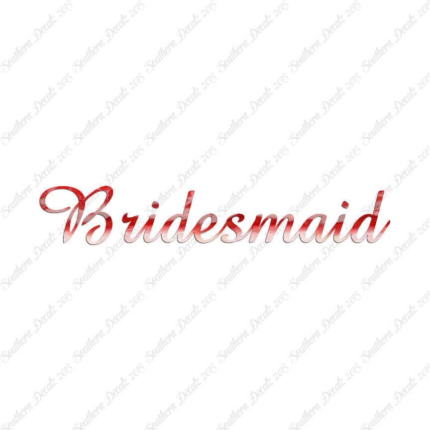 Bridesmaid