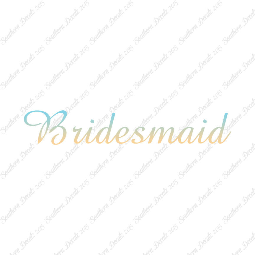 Bridesmaid