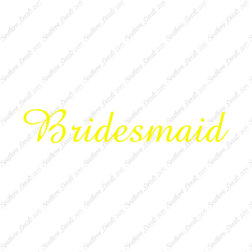 Bridesmaid
