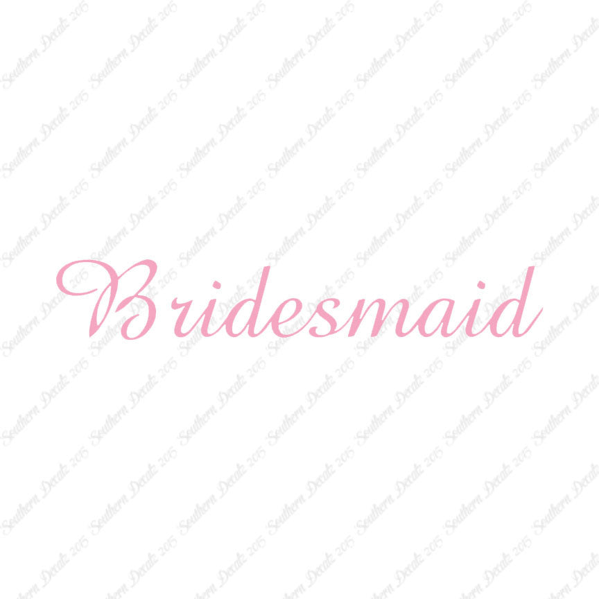 Bridesmaid