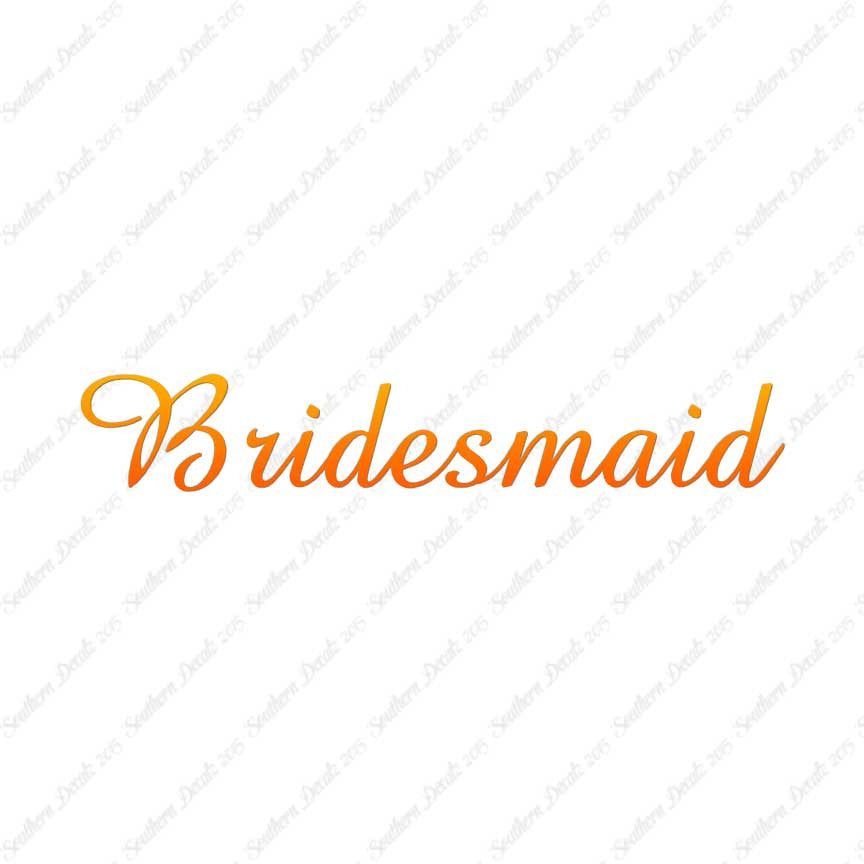 Bridesmaid