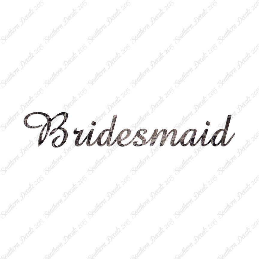 Bridesmaid