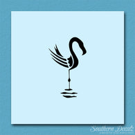 Tribal Flamingo Bird