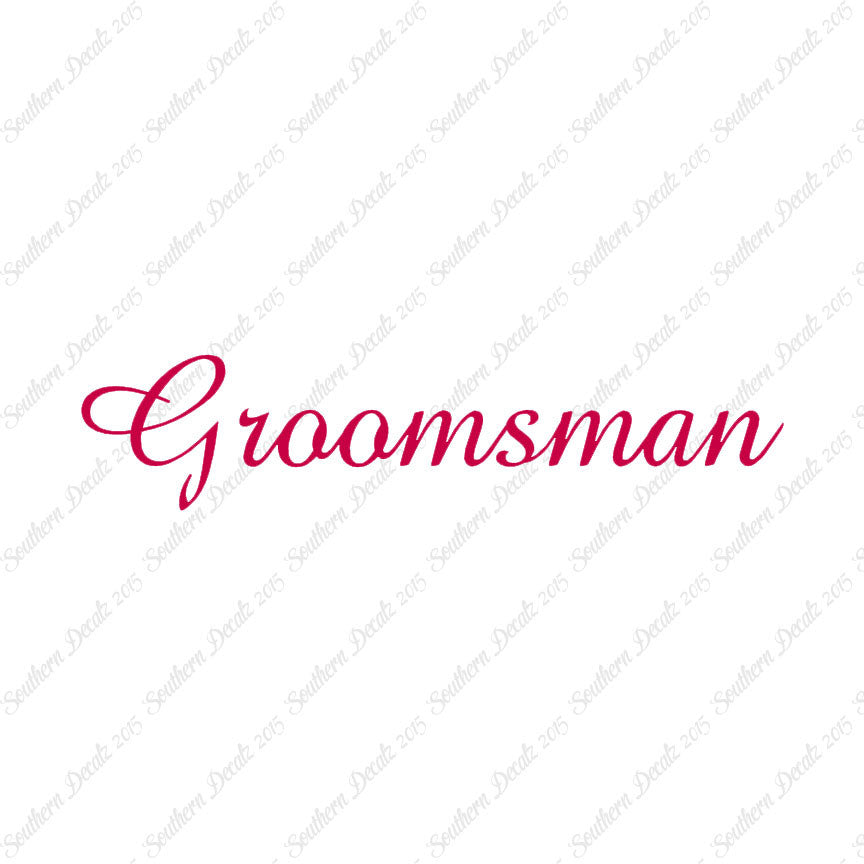 Groomsman