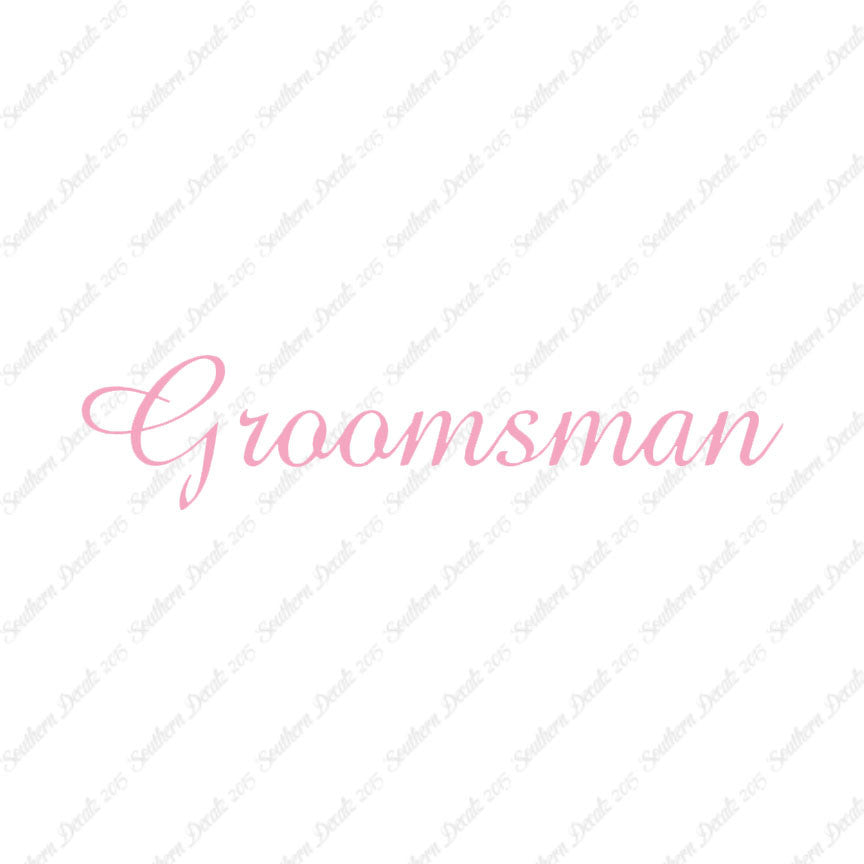 Groomsman