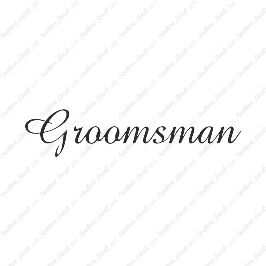 Groomsman