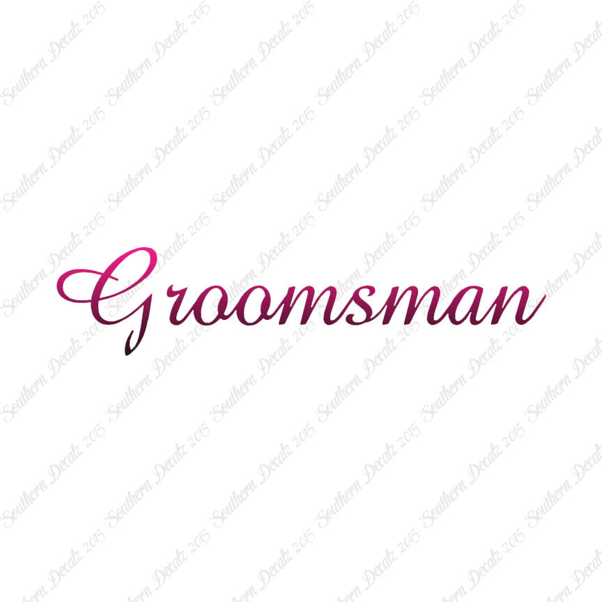 Groomsman