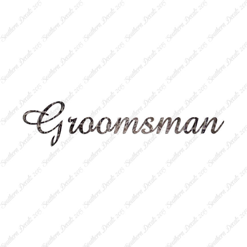 Groomsman