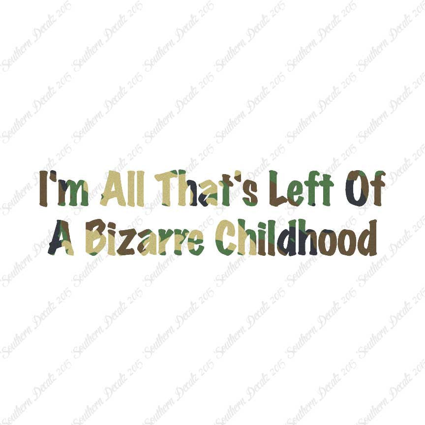 All Left Of Bizarre Childhood