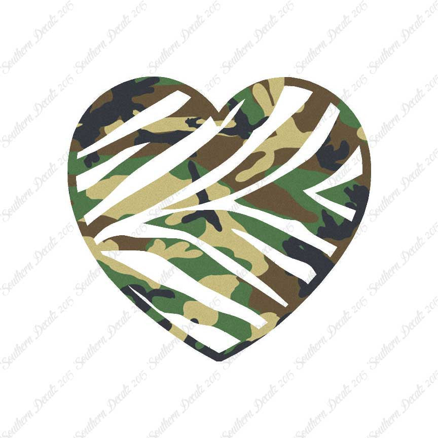 Zebra Print Heart