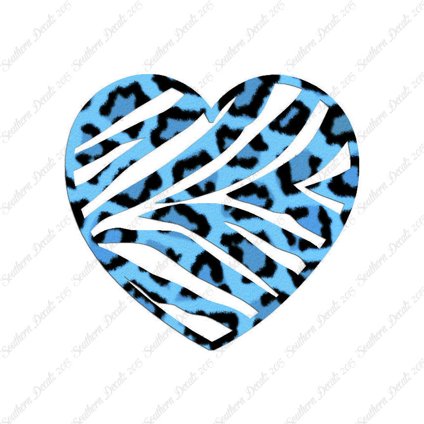 Zebra Print Heart