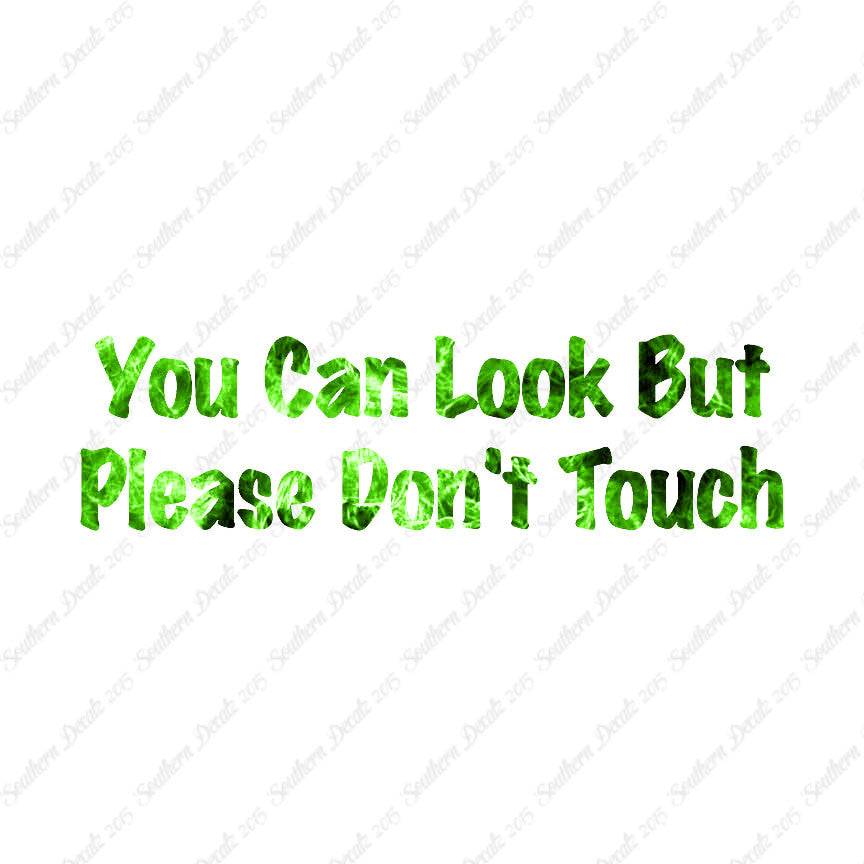 Look Please Don't Touch