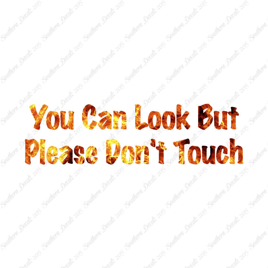 Look Please Don't Touch