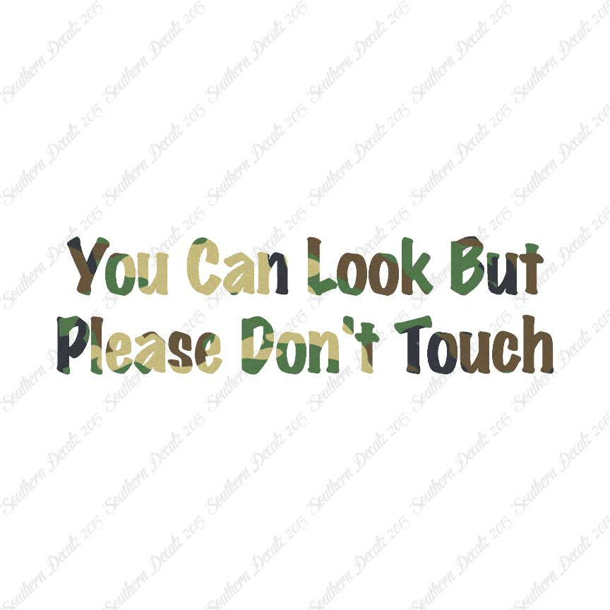 Look Please Don't Touch