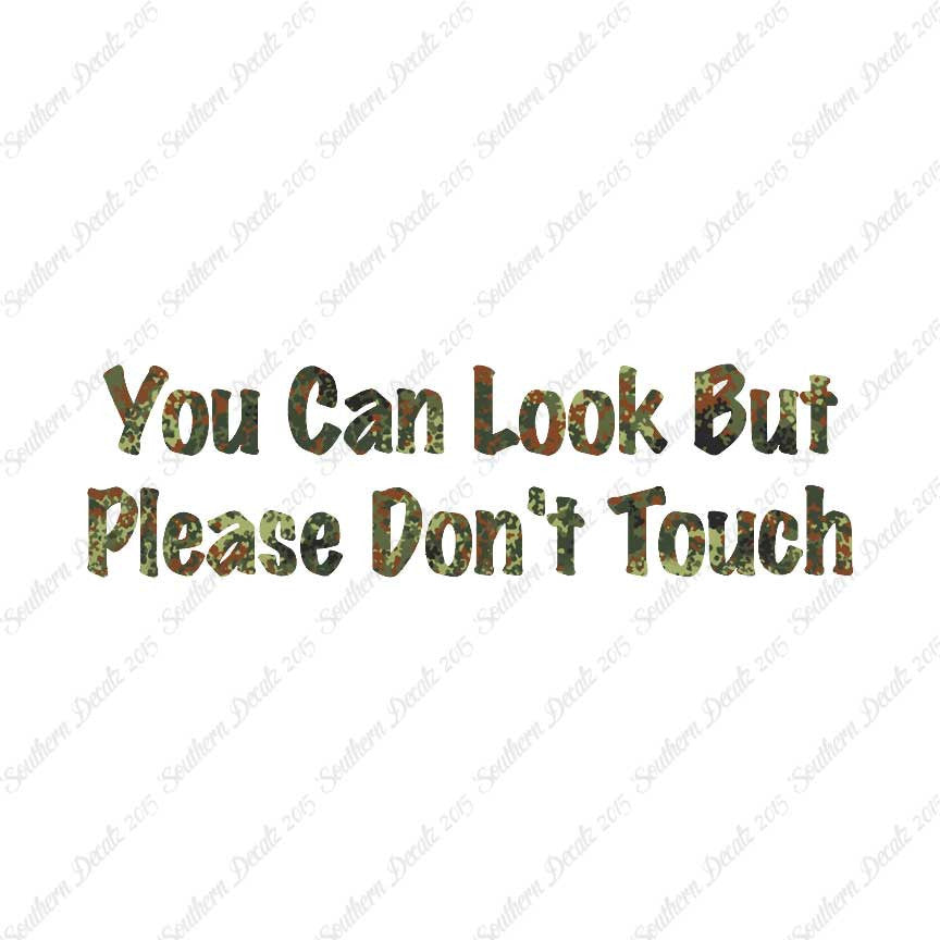 Look Please Don't Touch