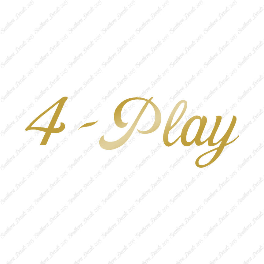 4 Play Foreplay