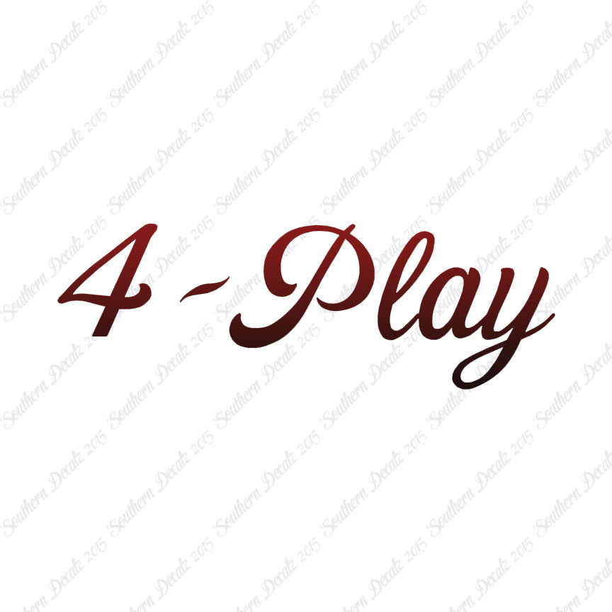 4 Play Foreplay