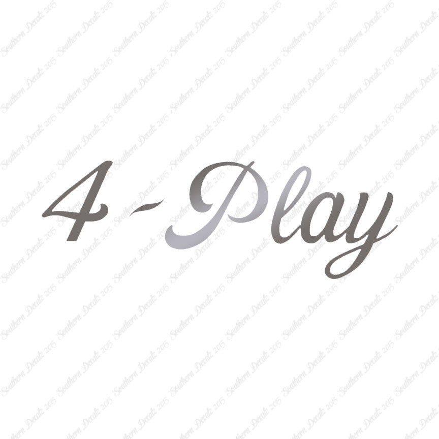 4 Play Foreplay