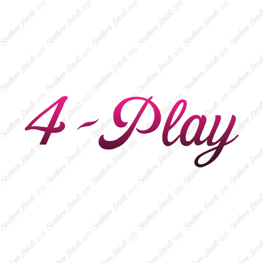 4 Play Foreplay