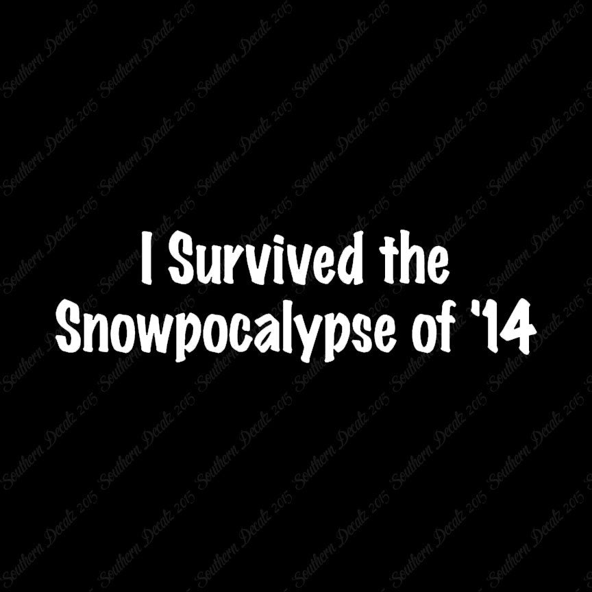 Survived Snow pocalypse