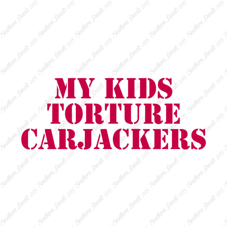My Kids Torture Carjackers
