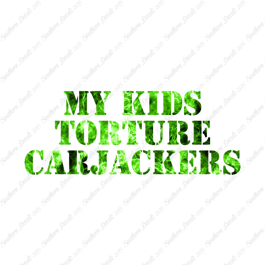 My Kids Torture Carjackers
